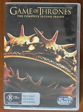 GAME OF THRONES - Temporada Completa 2 - DVD 5 Conjunto de Discos - Postagem Grátis comprar usado  Enviando para Brazil