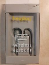 Fones de ouvido sem fio Heyday cor branca habilitados para Bluetooth 5.0 comprar usado  Enviando para Brazil