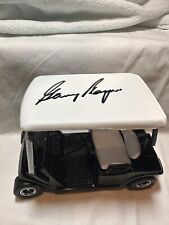 Gary Player Mini Preto Golf Cart Banco Diecast 1/16 Autografado com COA comprar usado  Enviando para Brazil