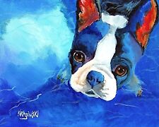 Boston terrier art for sale  Shipping to Ireland