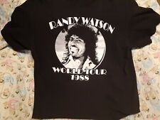 Camiseta Retro Randy Watson World Tour Años 80 Llegando a América Arsenio Hall Tal Como Está segunda mano  Embacar hacia Mexico