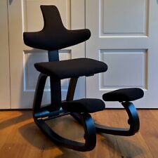 Varier Stokke Thatsit Kniestuhl adjustable kneeling chair design Black Edition comprar usado  Enviando para Brazil