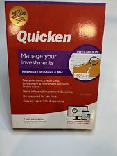 Quicken Manage Your Investments Premier Windows & Mac (NO KEY) As Is. for sale  Shipping to South Africa