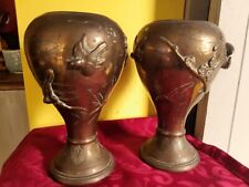 Bronze vases oriental for sale  Ireland