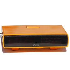Radio réveil électronique vintage Optalix modèle Iris orange de 1977 d'occasion  Cerisy-la-Salle