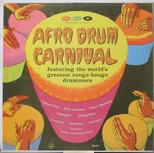 VA Afro Drum Carnival LP Bateristas Conga/Bongo com Jack Costanzo, Machito, Sabu etc comprar usado  Enviando para Brazil