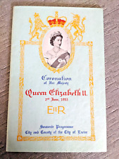 Queen elizabeth coronation for sale  CULLOMPTON