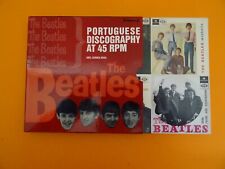 Discografia portuguesa dos Beatles a 45 RPM catálogo ilustrado Abel Soares rosa comprar usado  Enviando para Brazil
