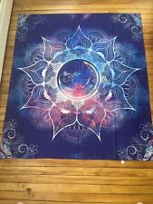 Mandala tapestry blue for sale  Colebrook