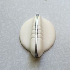 Vintage Wedgewood Flush Mount Stove Control Knob Gas Stove White for sale  Shipping to South Africa
