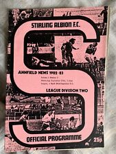 Stirling albion east usato  Spedire a Italy