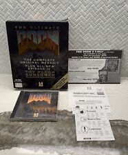 1995 ID Software The Ultimate Doom IBM PC CD-ROM Big Box comprar usado  Enviando para Brazil