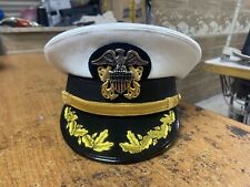 Navy officer visor for sale  Desert Hot Springs