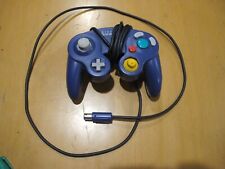 Controle Nintendo GameCube genuíno azul índigo/preto/azul desbotado, usado comprar usado  Enviando para Brazil