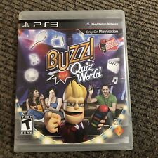 game quiz buzz world ps3 for sale  Ceres