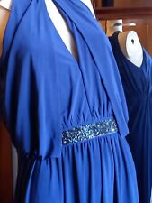 vestito cerimonia blu usato  Settimo Torinese