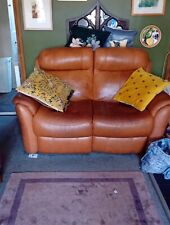 Seater leather recliner for sale  YORK