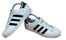 Used, adidas superstar uk6 trainers sneakers unisex white/black vgc usa7.5 for sale  Shipping to South Africa
