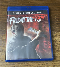 Usado, Friday The 13th 8-Coleção de Filmes Terror Blu-Ray Halloween Testado Funcionando comprar usado  Enviando para Brazil