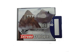 SD to CF Adapter Extreme SDHC/SDXC To CompactFlash CF Type I Memory Card for sale  Shipping to South Africa