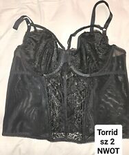 Torrid corset black for sale  El Cajon