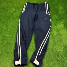 Pantalones de Sudadera Nike de Colección para Hombre Pantalones de Pista Medianos a Rayas Rectas Swoosh Azul y2k, usado segunda mano  Embacar hacia Argentina