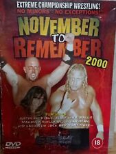 DVD Steve Corino, Sandman, Jerry Lynn ECW Wrestling "November To Remember 2000" comprar usado  Enviando para Brazil