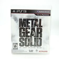 Metal Gear Solid: The Legacy Collection (Sony PlayStation 3, 2013) Testado na caixa comprar usado  Enviando para Brazil