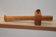 Vintage Stanley No. Marcador de carpintero de madera 65 - medida para carpintería. USA segunda mano  Embacar hacia Argentina