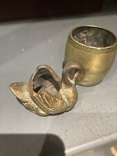 Vintage brass swan for sale  OLDHAM