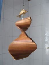 Vintage WOODEN SCULPTURE Wood MODERN ART Tactile/Sensual WAVE Freeform Rare Gift for sale  Shipping to South Africa