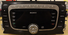 Usado, Original Sony Ford Mondeo Focus S-Max Galaxy MP3 reproductor de CD Radio Audio Con Código segunda mano  Embacar hacia Spain