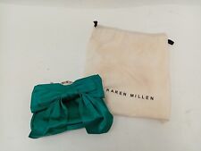 emerald green clutch bag for sale  RUGBY