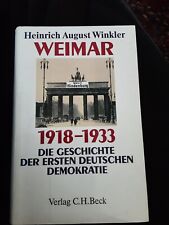 Weimar geschichte 1918 gebraucht kaufen  Ostfildern