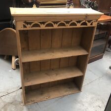 Antique pine bookcase for sale  LIVERPOOL