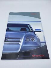 Toyota range brochure for sale  NEWCASTLE UPON TYNE