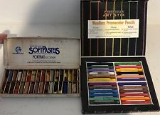 Lápis de cor sem madeira Prismacolor Art Stix e pastéis Grumbacher muito usados comprar usado  Enviando para Brazil