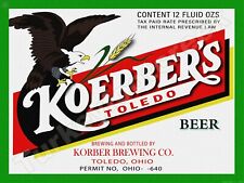 Koerber toledo beer for sale  Leipsic
