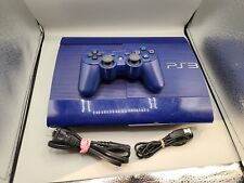 Console Sony Playstation 3 Super Slim edição de lançamento 250GB azul azurita  comprar usado  Enviando para Brazil