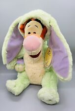 "Disfraz de Conejo de Pascua Disney Winnie the Pooh TIGGER en Verde, Peluche Relleno, 13" segunda mano  Embacar hacia Mexico