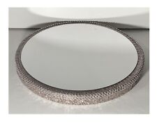 mirrored plates centerpieces for sale  TELFORD