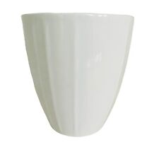 Vaso ceramica bianca usato  Spedire a Italy