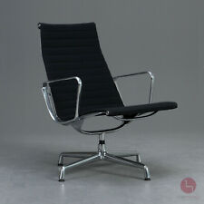 Gebraucht, Vitra Eames Aluminium chair EA 116 Lounge Sessel Bürostuhl schwarz Hopsack RAR gebraucht kaufen  Würzburg