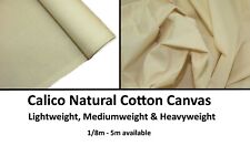 Calico natural cotton for sale  Shipping to Ireland