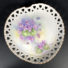 Vintage heart dish for sale  Oxford