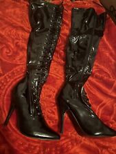 Thigh high shiny for sale  UK