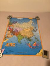 Poster map asia for sale  TORQUAY