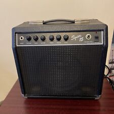 Fender Squier 15 Practice Guitar Amplifier 15w Amp Tested And Working -Fast Post for sale  Shipping to South Africa