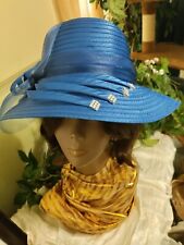 navy blue wedding hats for sale  Detroit