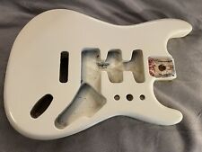 Genuine MIM Fender Stratocaster Strat Electric Guitar Body Arctic White Mexico for sale  Shipping to Canada